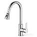 Wasserhahn Küche, Küchenarmatur, Chrom Niederdruck Armatur Küche Mit Pull Down Sprayer, Perfekter kommerzieller Moderner Wasserhahn Für Küchenspüle - (Chrom)
