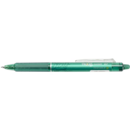 Pilot Pen Pilot Frixion Clicker Erasable Fine Point Pen, Green, Pack of 12