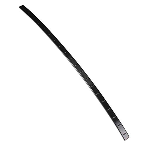 RUIQ トヨタ 新型 ハリアー 80系 専用 外装 ステンレス リア バンパー ステップガーニッシュ ガード キズ 防止 Toyota Harrier 専用 設計 (黒色)