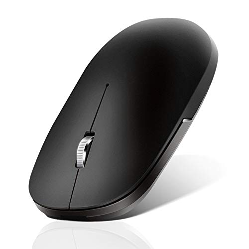【2020最新版】マウス Bluetooth ワイヤレスマウス Axyla 無線マウス 充電式 超薄型 静音 小型 省エネルギー 3DPIモード高精度 持ち運び便利 iPhone/iPad/Mac/Windows/Surface/Microsoft Proに対応 (ブラック)