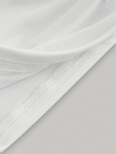 Floerns Women's Y2k Sleeveless Tank Tops Ruffle Trim Square Neck Ruched Crop Top4