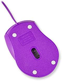 ReTrak Retractable Optical Mouse, Purple (ETMOUSERL)