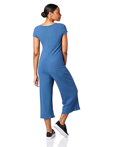 Macacão, Mercatto, Feminino, Azul Medio, P