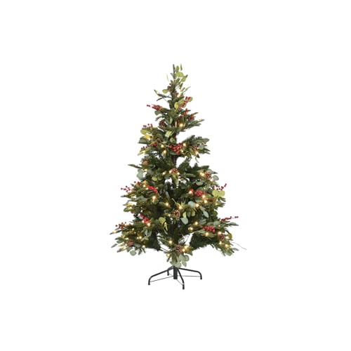 ARBOL LED PVC 95X95X150 160L EUCALIPTO VERDE