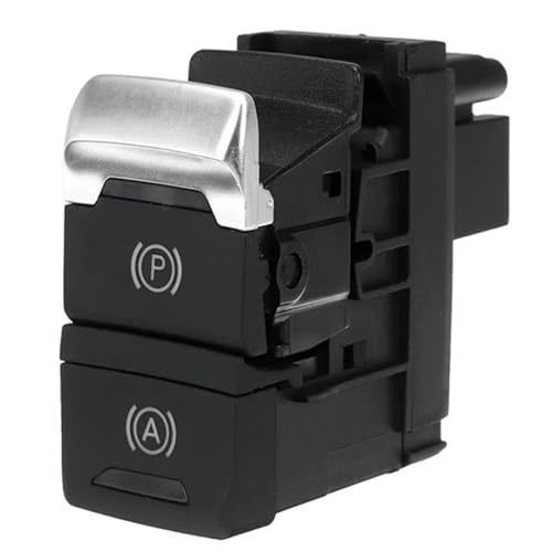 Botón de control de freno con acabado premium para interruptor freno mano A6 C6