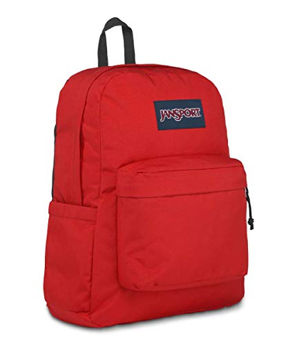 Image of JanSport Superbreak Backpack - Durable, Lightweight Premium Backpack, Red Tape