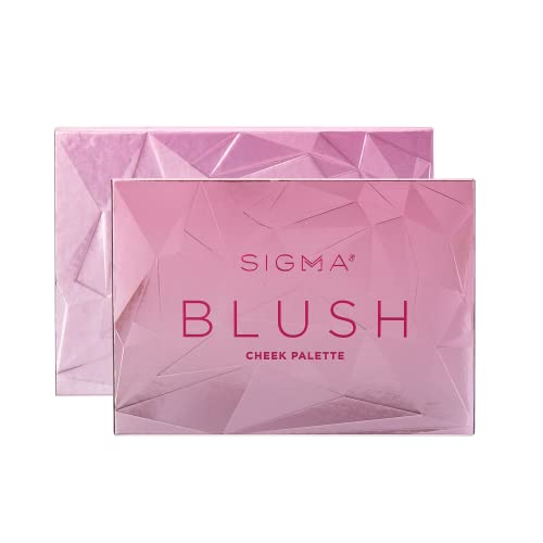 Sigma Beauty Blush Palette - Matte And Shimmer Blush Palette With 6 Hues - Vegan, Buttery Soft Pressed Powder Blush Compact #TOP2