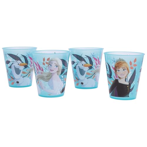 Set de 4 verres en polypropylène Joy 285 ml La Reine des neiges