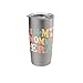 In My Mommy Era Funny Sarcastic Groovy Retro Mothers Day Stainless Steel Insulated Tumbler