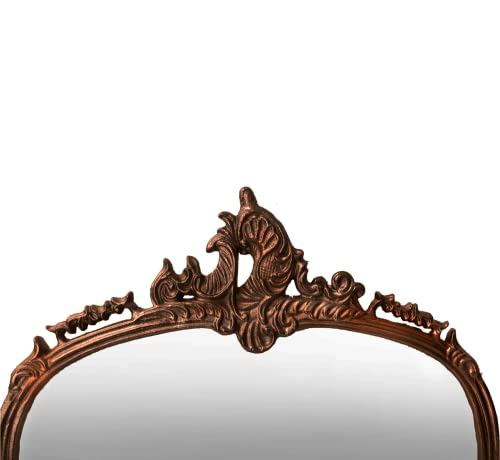 Image of Gharaana Decorative Mirror (3 Victorian Copper)