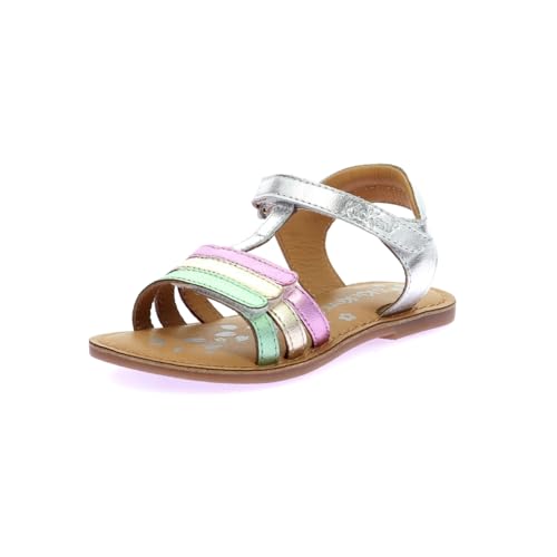 Kickers Diamanto,Sandale Kids Argent Multico, 24 EU, Sandalia, Plata