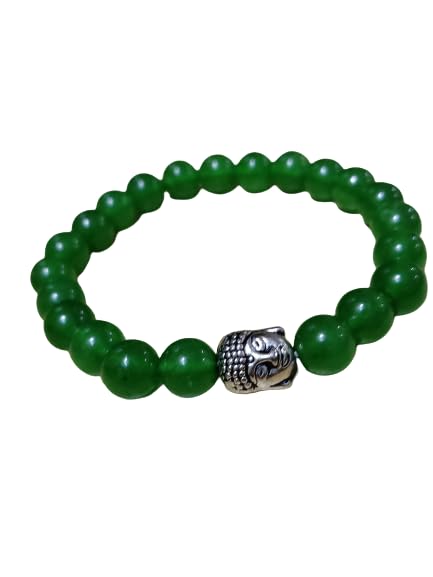 Gemstone King Genuine Green Jade Bracelet Crystal Certified With Brilliant Shine ग्रीन जेड ब्रेसलेट Precious Imperial Zed Ratna Braclet With Buddha Pure & Unique Hara Stone Bracelet (B0CK5J4JCZ) Amazon Price History, Amazon Price Tracker