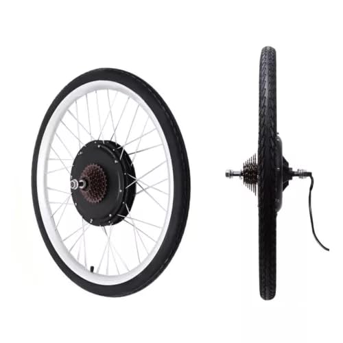 jiumxliu 26 Zoll Ebike Umbausatz 36V 800W Elektrofahrrad Umbausatz Heckmotor Elektrofahrrad Conversion mit LCD Display, DIY E-Bike Bausatz