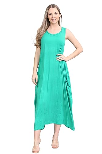 Camiseta tulipán italiano mujer manga corta negro verde jade para ropa casual 36-38