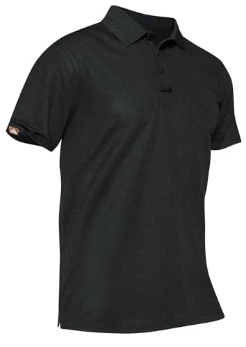 GHOSTGOLFGANG　BREAKING POLO TEE (BLACK) POLO COLLECTION – Ghost Golf