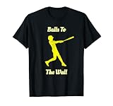 Photo Gallery balls to the wall - maglietta da softball maglietta Photo Gallery balls to the wall - maglietta da softball maglietta