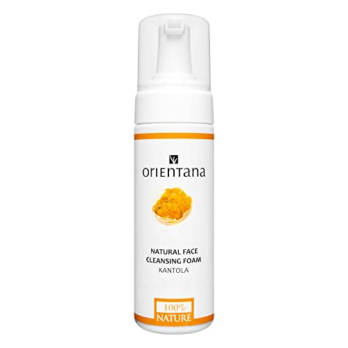 Orientana - Mousse Nettoyante Naturelle Pour Le Visage Et Les Yeux Kantola | Démaquillage Végétalien Naturel | Nettoyage En Douceur | Effet Hydratant Et Régénérant |Nourrit Et Lisse La Peau - 150 ml Cover