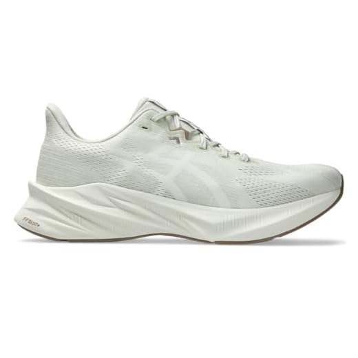 ASICS Tênis de corrida masculino DYNABLAST 5, Cinza lago/branco sálvia, 43