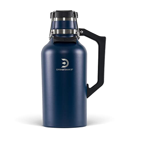 DrinkTanks Craft Growler – 64 oz Vacuum Insulated...