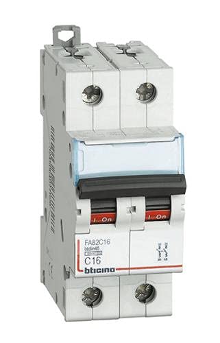 Fa82c50 - bticino spa btdin45 - magnetot 2p curva