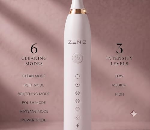 Image of ZEN-Z Sonic Electric Toothbrush for Adults & Kids