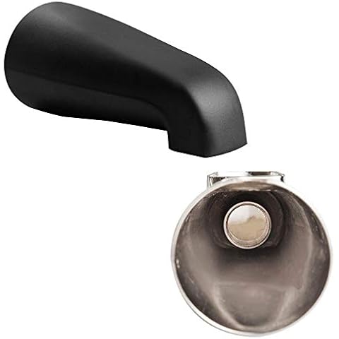 SENT0 Grifo de Bañera de Metal Negro Mate Cover