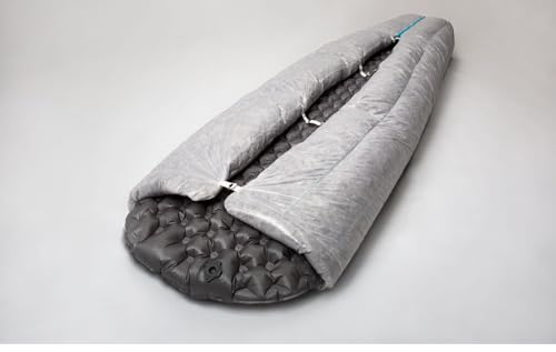 Tiny PRO Series 10D Lightweight 800FP Wearable Down Sleeping Bag Quilt para Camping y Outdoors Adulto miniatura 7