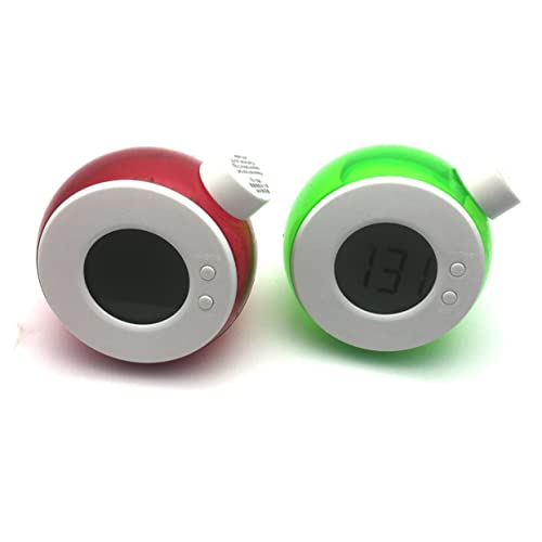 VICASKY Water Energy Clock LED Display Clock Green Color No Battery Required for Home Decor and Utility