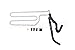 Sunsong 3404295 Power Steering Return Line Hose Assembly
