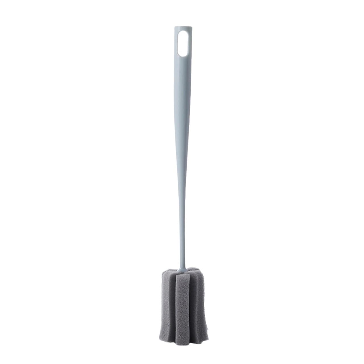 Scovolino per Bottiglie Spazzola in spugna morbida Bottiglia con manico lungo Tazza d'acqua Strumento for la pulizia della cucina Articoli for(35cm blue)