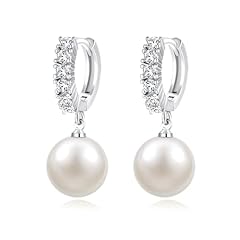 Silver Pearl Earrings