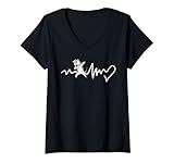 Photo Gallery donna dabbing zebra heartbeat maglietta con collo a v Photo Gallery donna dabbing zebra heartbeat maglietta con collo a v