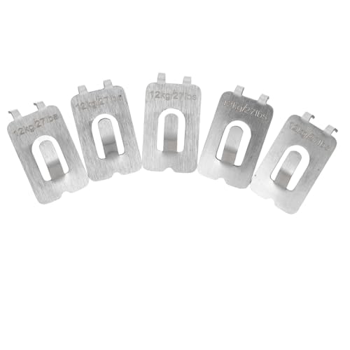 NUOLUX 5個重量対応壁掛けフック クロープ画鋲 ホーム壁掛け用 写真額縁ミラー対応 耐荷重設計 簡単取付 玄関 リビング オフィス飾り用