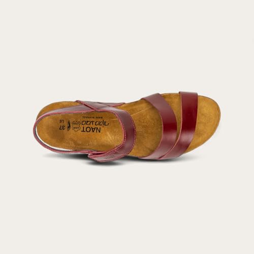 Image of NAOT Kayla Women's Sandals - Supportive 3-Strap Design with Backstrap, Cork & Latex Footbed - Arch Support - Travel-Friendly Comfortable Walking Sandals for All-Day Wear