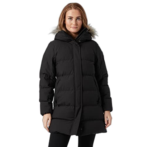 Helly Hansen Mujeres W Blossom Puffy Parka, Negro, L