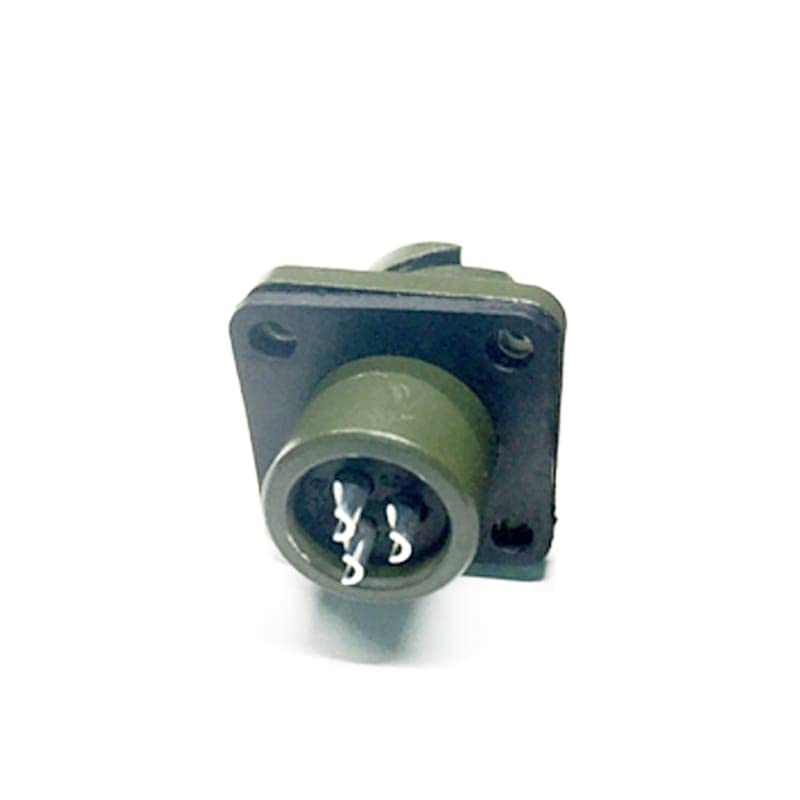 Military Spec Connectors MS3102A10SL-3 Circular Connector MIL-DTL-5015 Series Box Mount Receptacle 3 Contacts Solder Pin Bayonet Connector