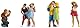 NOCH® Touristen Figuren-Set, handkolorierte Modellbahn-Figuren, Fotografie-Set