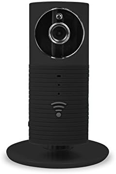 FancyTech 960P HD Panoramic Wireless Mini Security Baby Monitor Smart Camera Support TF Card (Up to 128G) with Realtime App for Android iPhone Ipad (Black)