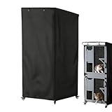 Schutzabdeckung für das Outdoor-Katzenhaus | Robust mit seitlichem Reißverschluss,Schutzabdeckung Für Kätzchen Schutzhütte Im Freien,Für Balkon Garten Terrasse Park Wohngebiet Garage Scheune Straßenec