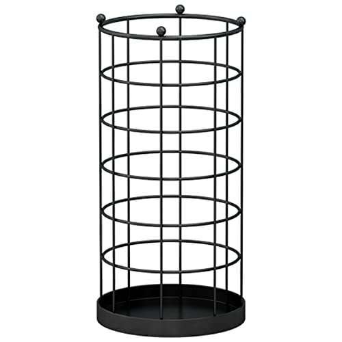 Support rond creux pour parapluies, métal traité anticorrosion et design épuré