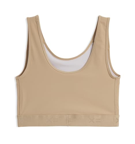 Image of TomboyX Compression Bra Top for Women, Full Coverage Gender Inclusive Bras, Wireless Medium Support Top No Padding Sports Bra