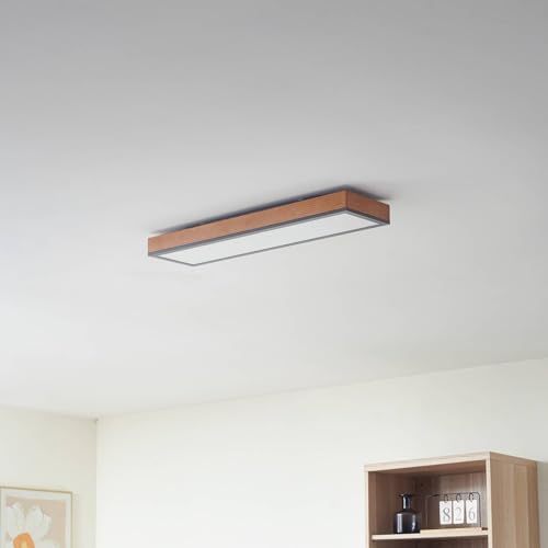 Plafoniera LED 'Laviona' (Moderno) colore Ocra, in...