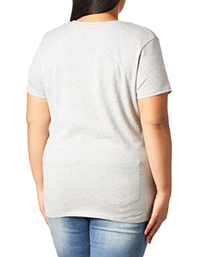 Hanes Women's X-Temp V-Neck Tee, Light Steel, Small - image 2