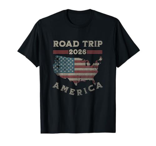 USA Road Trip 2026 Amérique T-Shirt