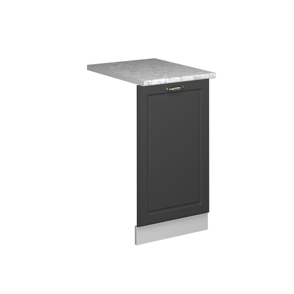 Vicco Panel przedni zmywarki "Fame-Line", Antracytowo-złoty, 45 cm | BP Marmur, à combiner avec d'autres modules de la série Fame-Line