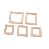 Configuración rápida y sencilla: embellece instantáneamente las paredes de tu casa de muñecas con estos accesorios de marco de fotos de bricolaje, tanto para principiantes como para aficionados experimentados, pequeños marcos de casa de muñecas, mini marco de fotos de muebles