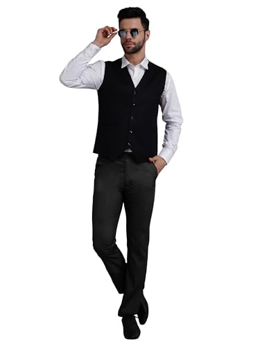 Image of APKR Men's Solid Waistcoat