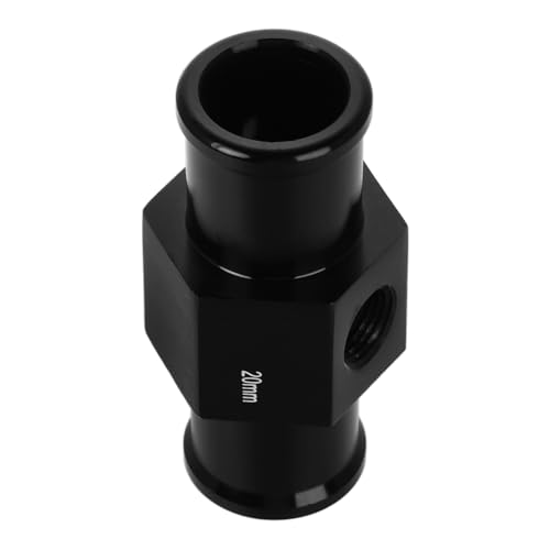 PERSELOSO 高精水温計センサーアダプター クランプ付きアルミ製三方向ジョイントパイプ モーターサイクル用簡単取付水温計配 オイル圧力ゲー