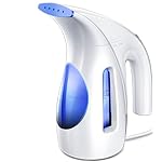 HiLIFE Steamer for Clothes, Portable Handheld Design, 240ml Big Capacity, 700W, Strong Penetrating Steam, Removes Wrinkle, for Home, Office(ONLY FOR 120V)