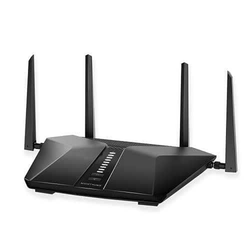 NETGEAR Nighthawk 6-Stream AX5400 WiFi 6 Router (RAX50) - AX5400 Dual Band Wireless Speed (Up to 5.4 Gbps) | 2,500 sq. ft. Coverage #1